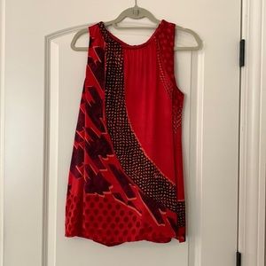 Cabi sleeveless blouse size M